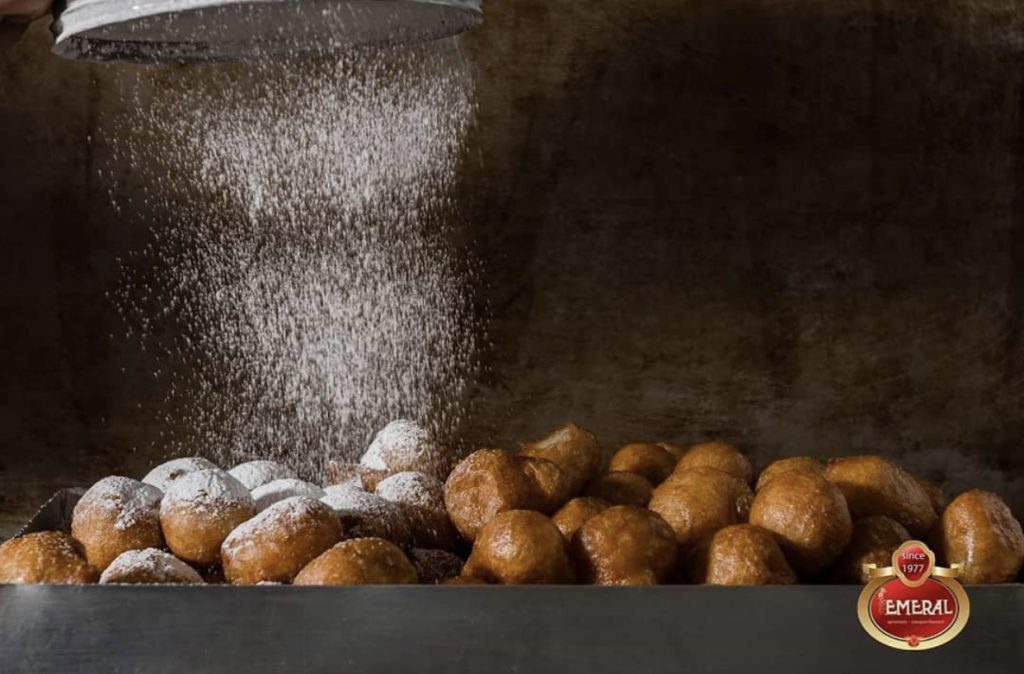 emeral bakery pastry shop corfu loukoumades meli karidi sokolata epoxiaka glyka